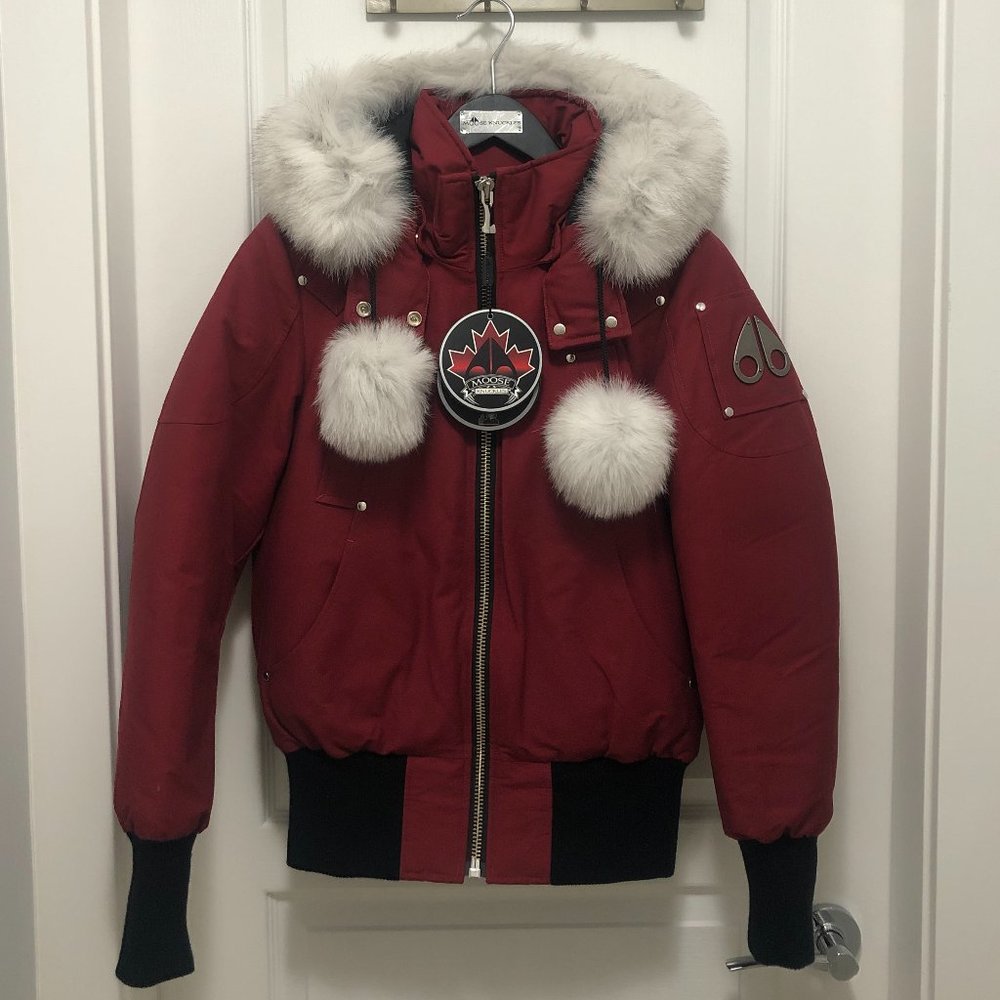 ✨HOST PICK✨
*BRAND NEW* Moose Knuckles Debbie Bomber Jacket - Size S